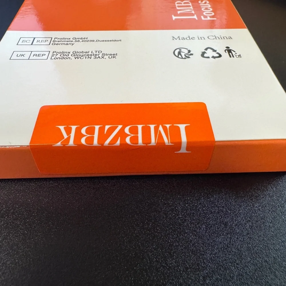 IMBZBK 3 pack privacy screen protectors for iPhone me 12 Pro Max. Unopened.